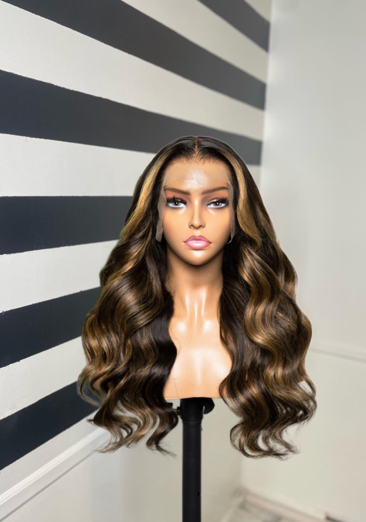 “ Golden wig “ PREMIUM COLLECTION