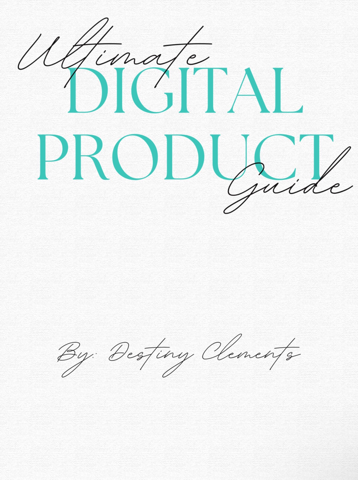 The Digital Product Guide