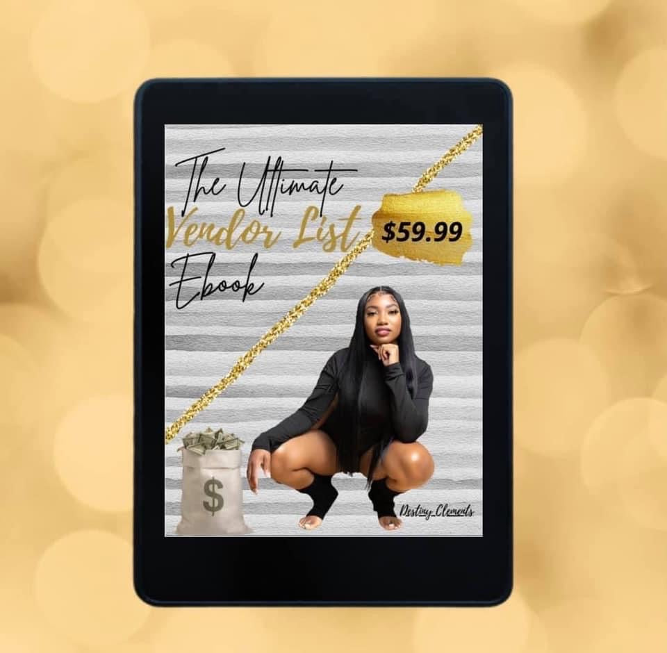 THE ULTIMATE VENDOR LIST EBOOK VOL 1