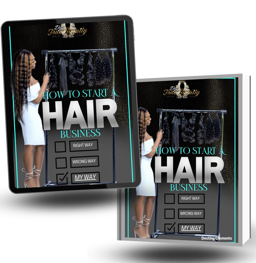 HOW TO START A HAIR BUSINESS EBOOK